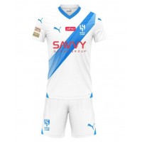 Dětský fotbalový dres Al-Hilal 2023-24 Venkovní Krátký Rukáv (+ trenýrky)